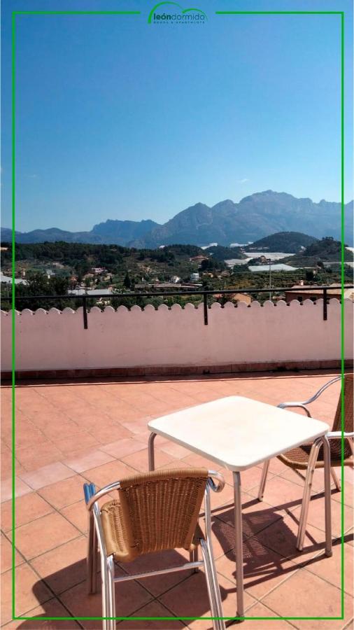Leon Dormido Rooms & Apartments Polop Dış mekan fotoğraf
